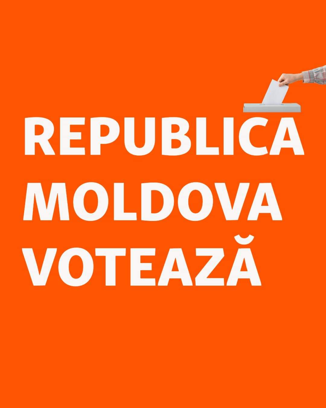 Cetățenii Republicii Moldova VOTEAZĂ în Turul II al Alegerilor Prezidențiale, astăzi, 3 noiembrie 2024, Republica Moldova trăiește un moment istoric.