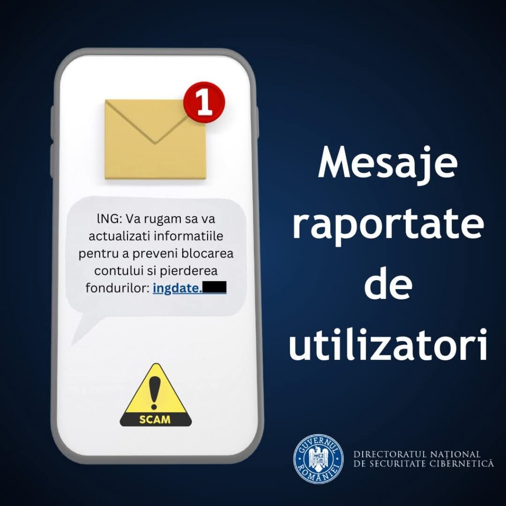 Atenție la mesaje false care cer actualizarea datelor bancare: Cum să te protejezi de fraudele online.