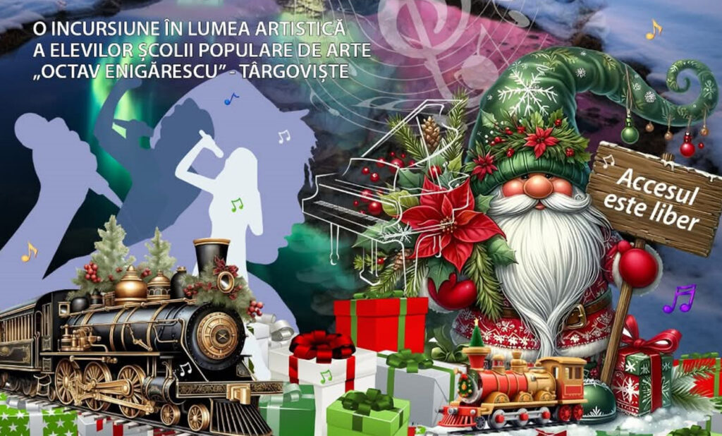 „Luminile Crăciunului” , un spectacol de magie artistică la Liceul de Arte „Bălașa Doamna”.