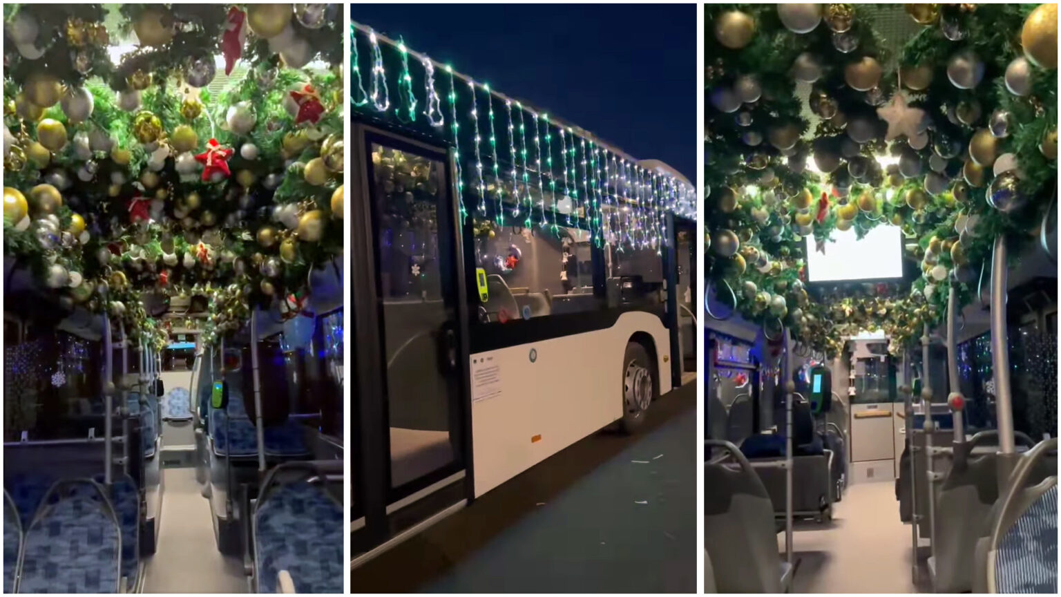 Surpriză: Primăria Târgoviște a pregătit autobuzul lui Moș Crăciun  pentru cei mici.