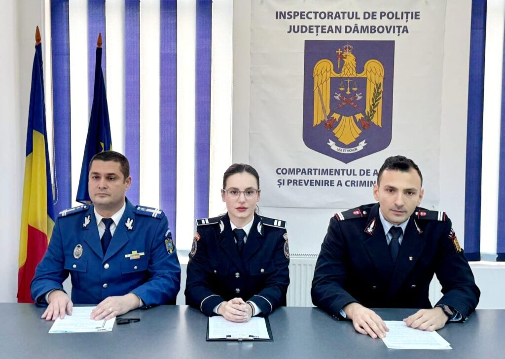 Jandarmii dâmbovițeni vor acționa zilnic pentru asigurarea climatului de ordine şi siguranţă publică pe raza judeţului Dâmboviţa