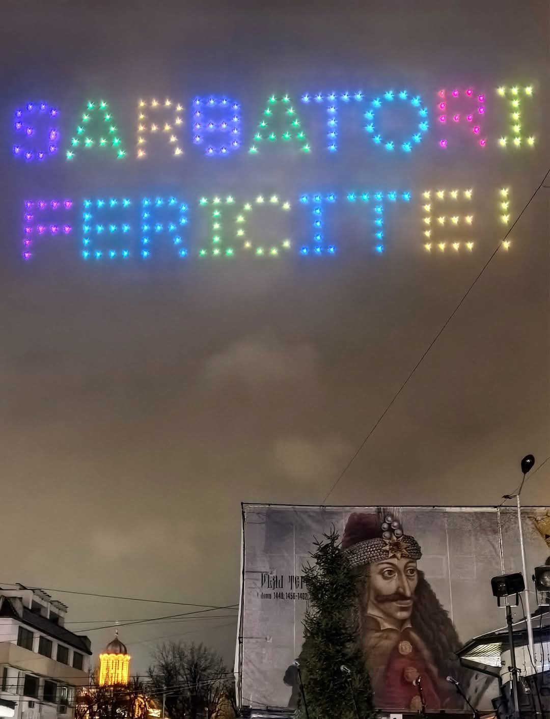 Magia Sărbătorilor de iarnă a cuprins municipiul Târgoviște, pe 5 decembrie, orașul a fost transformat într-un tărâm de poveste