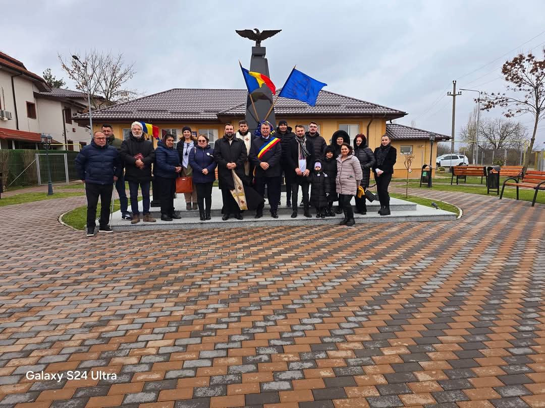 Niculeşti a celebrat Ziua Naţională cu un omagiu adus eroilor care au luptat pentru România Mare.