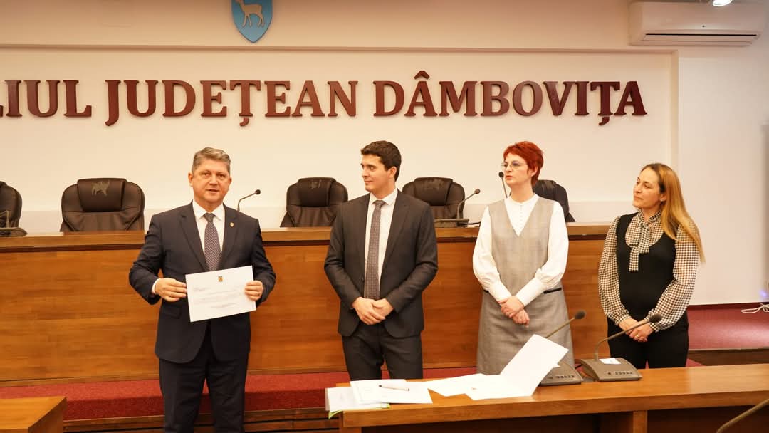 Parlamentarii PSD din județul Dâmbovița au fost oficial învestiți astăzi, în cadrul unei ceremonii solemne desfășurate la Prefectura județului