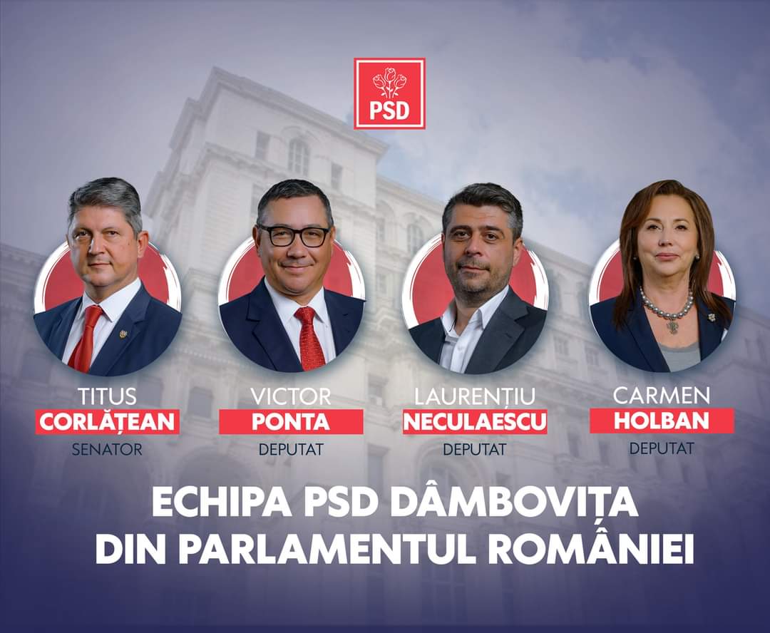 Organizația PSD Dâmbovița a transmis un mesaj de încredere și optimism pentru viitorul județului, subliniind unitatea