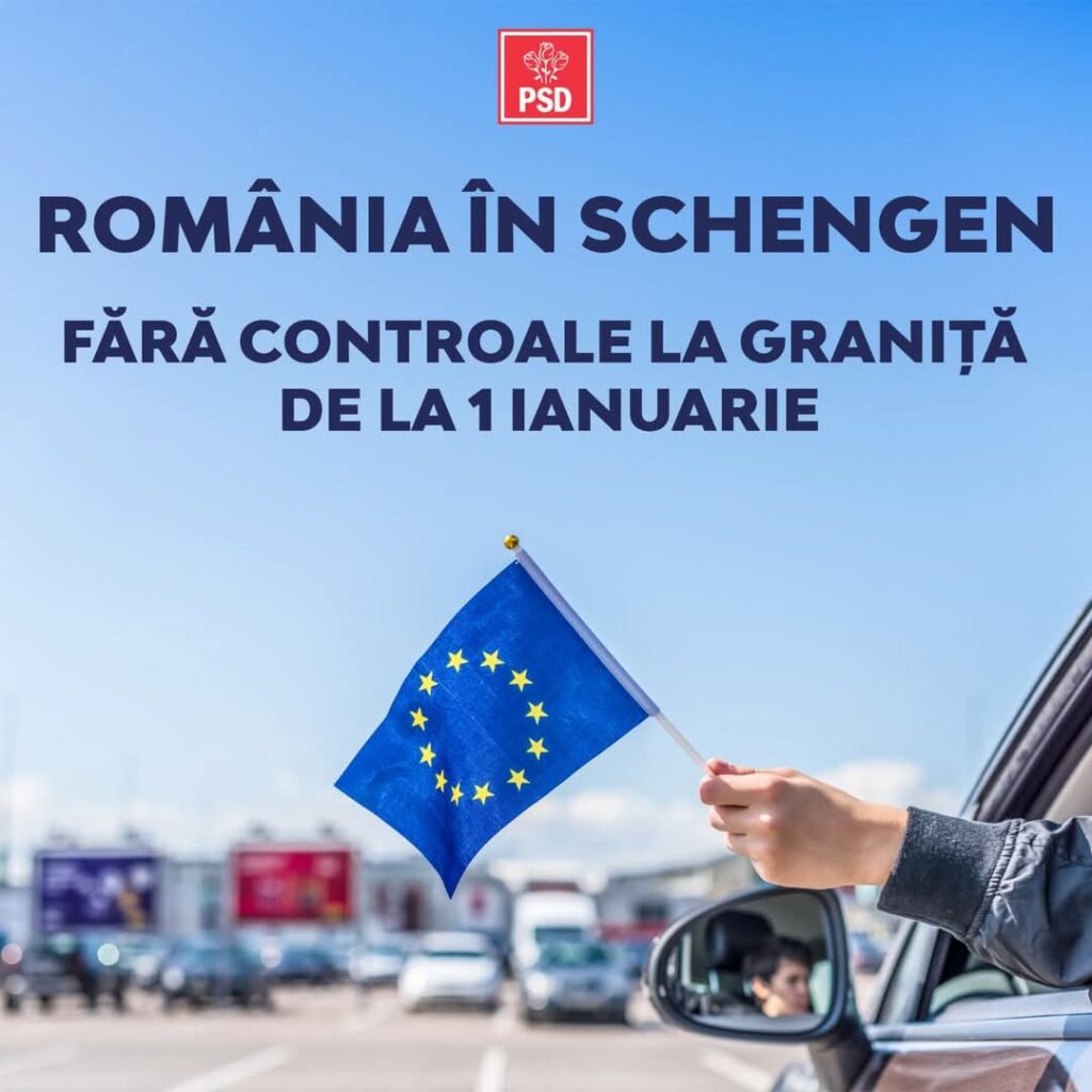 Începând cu 1 ianuarie 2025, România va deveni oficial membru al Spațiului Schengen, eliminând astfel controalele la frontierele terestre cu Ungaria și Bulgaria.