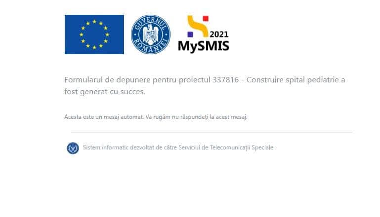 CJ Dâmbovița a depus astăzi proiectul pentru construirea unui spital de pediatrie în Târgoviște, în valoare de 325 milioane de lei.