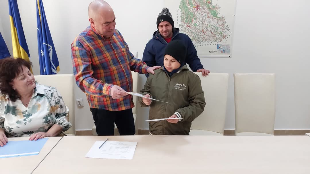 Voinești premiază excelența în educație!Primăria Comunei Voinești, sub conducerea primarului Gabriel Dănuț Sandu