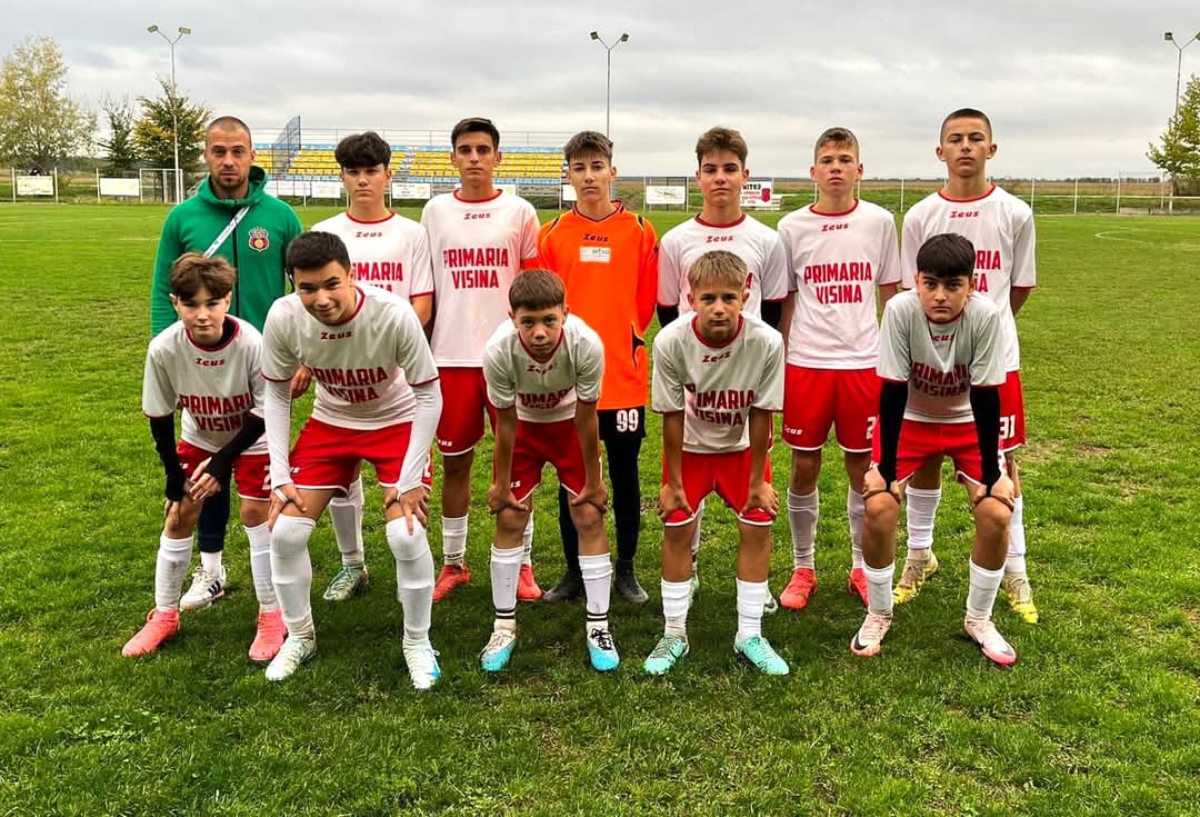 Voința Vișina domină Campionatul Județean la Juniori U15, a realizat un tur de campionat de neuitat în cadrul Campionatului Județean
