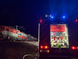 Incident feroviar deosebit de grav a avut loc, astăzi în județul Mureș, la stația Albești, unde un tren de 12 vagoane cisternă