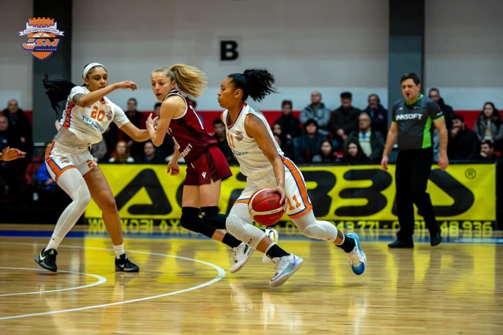 Echipa de baschet feminin CSM Târgoviște a reușit o victorie spectaculoasă în deplasare, în fața celor de la CSM Constanța