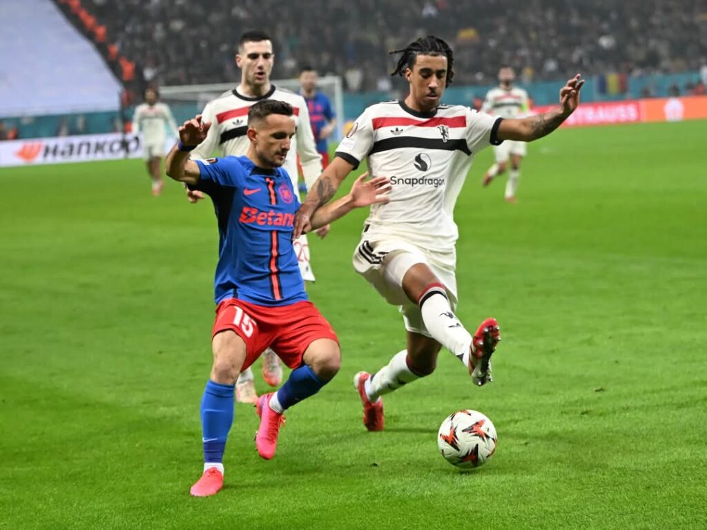 FCSB a trăit un moment istoric în seara zilei de 30 ianuarie, disputând prima sa confruntare din istorie împotriva echipei legendare Manchester United,