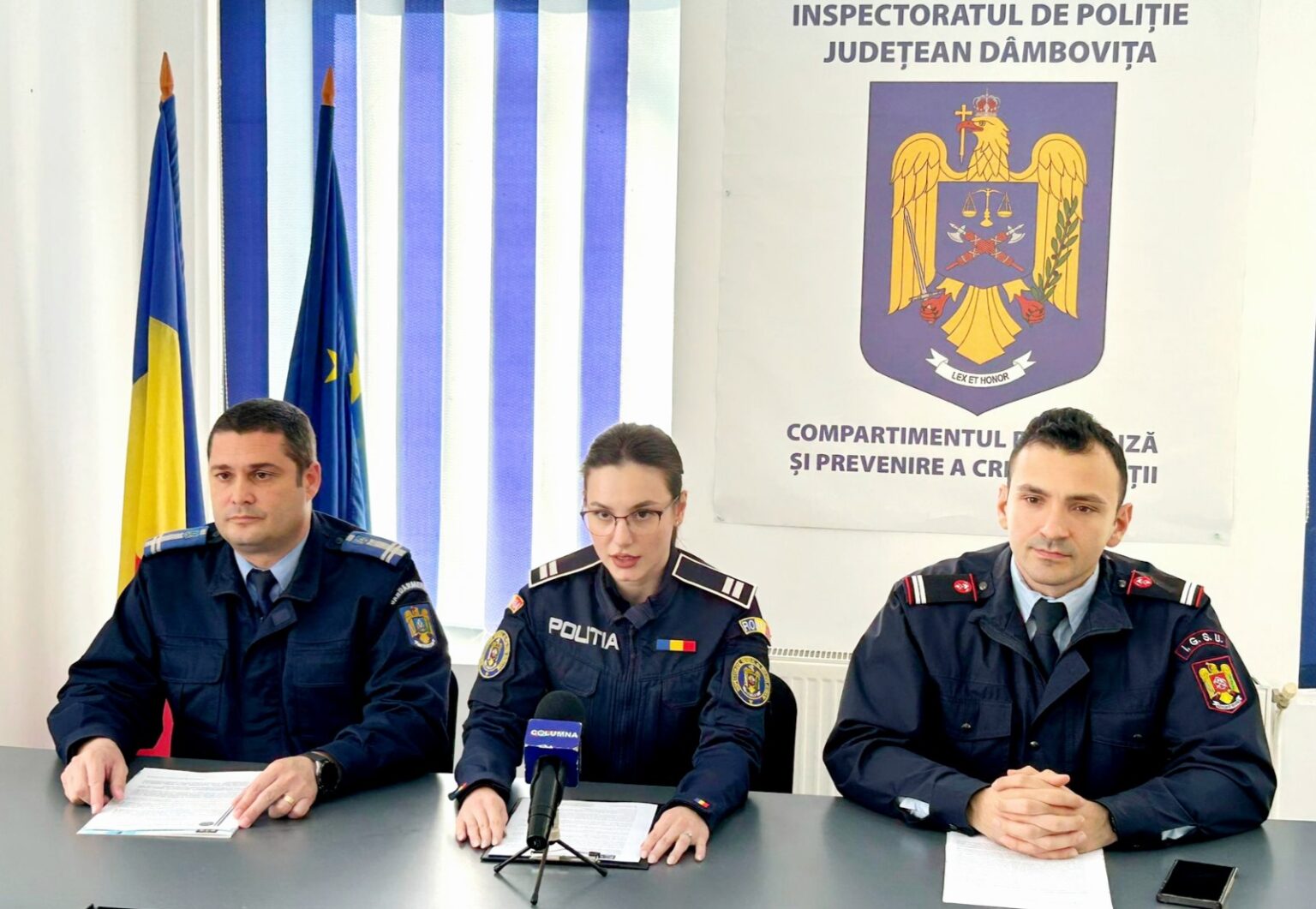 Jandarmii dâmbovițeni au asigurat siguranța cetățenilor în perioada sărbătorilor de iarnă.