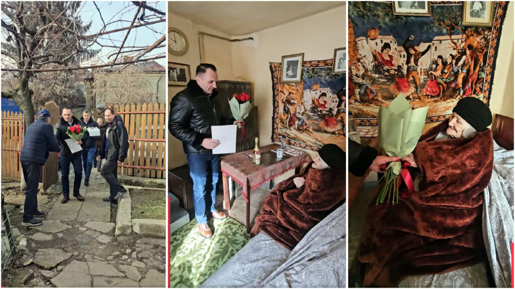 Administrația târgovișteană a sărbătorit-o pe doamna Ana Grigore, cu ocazia împlinirii celor 100 de ani În semn de respect și admirație, administrația târgovișteană a sărbătorit-o pe doamna Ana Grigore, care a împlinit 100 de ani. Primarul Daniel Cristian Stan