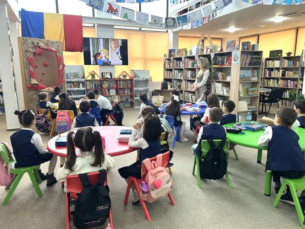 Biblioteca , locul unde învățătura prinde viață,  astăzi, 7 februarie 2025, Filiala pentru copii a Bibliotecii Județene Dâmbovița a devenit un adevărat