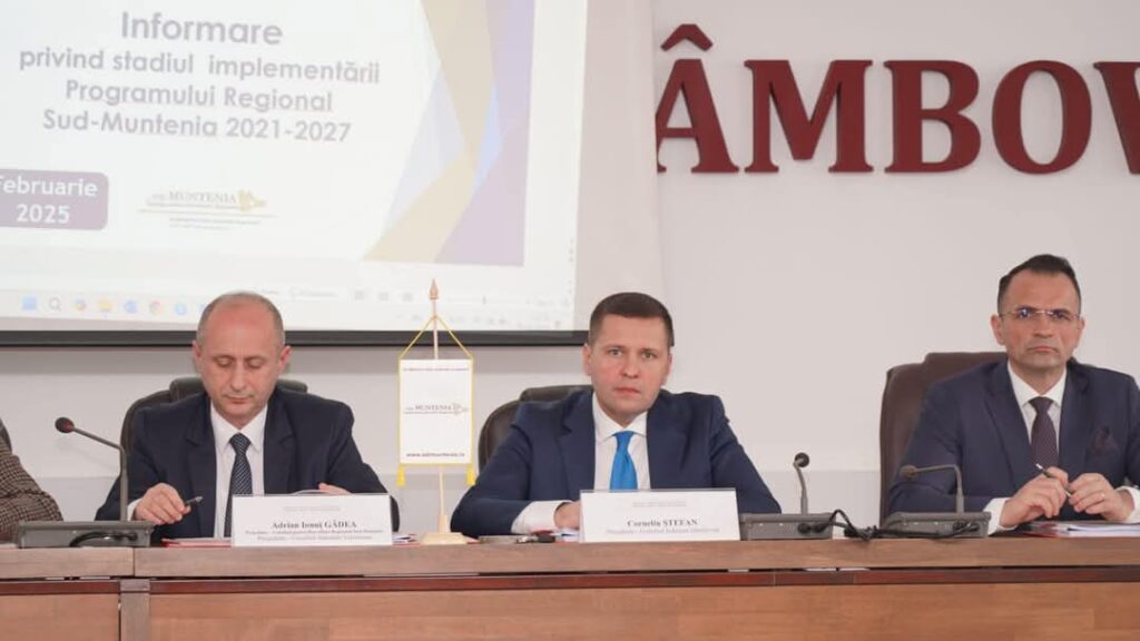 Județul Dâmbovița a fost gazda unei ședințe esențiale a Consiliului pentru Dezvoltare Regională Sud-Muntenia, care a avut loc la sediul Consiliului Județean.