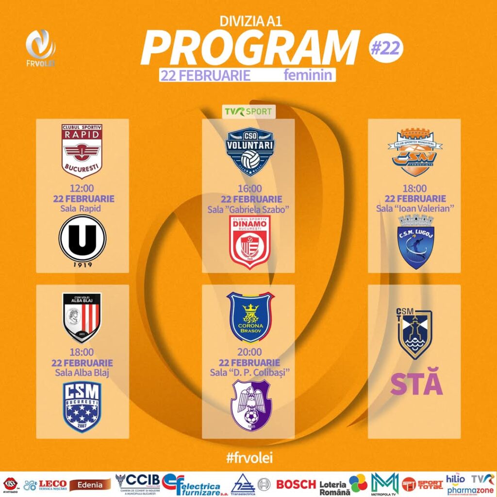 CSM Târgoviște își va întâlni adversarii de la CSM Lugoj într-un meci decisiv, programat pe 22 februarie 2025, ora 18:00, pe teren propriu.