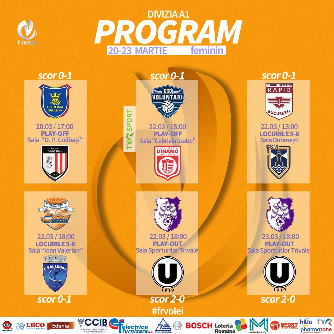 Pe 22 martie 2025, echipa de volei feminin CSM Târgoviște va disputa un meci important acasă împotriva echipei din Lugoj, la ora 18:00. Meciul se anunță a fi unul plin de intensitate, având în vedere ambiția echipei dâmbovițene de a obține o victorie care să o ajute să avanseze în clasament și să își asigure un loc în playoff.