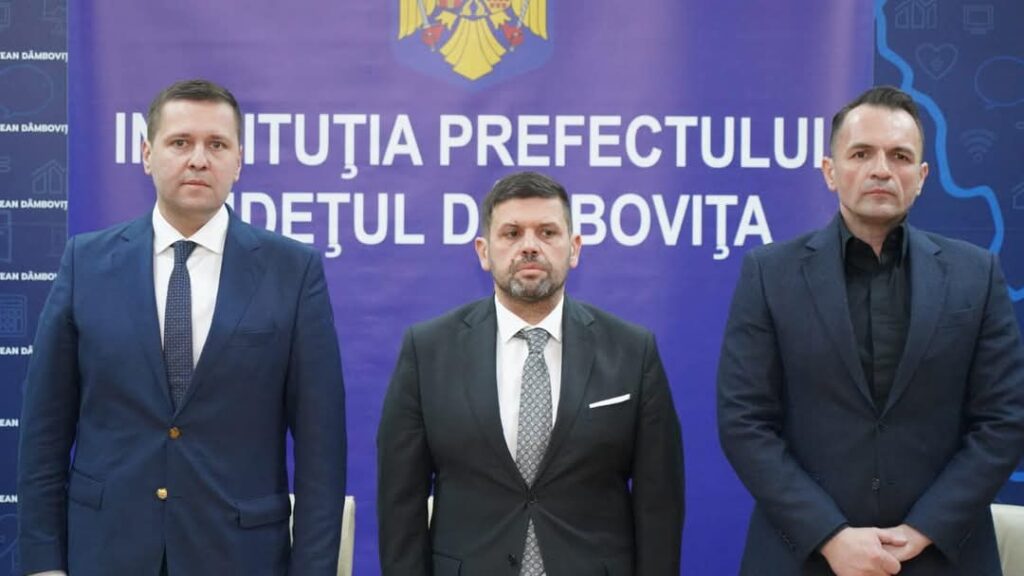 Președintele CJ Dâmbovița, Corneliu Ștefan: Marian Tănase, un prefect tânăr și determinat, va aduce soluții concrete pentru județ .