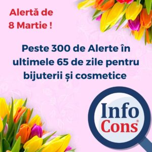Risc mare de produse neconforme de Ziua Internațională a Femeii : Atenție la ce cumpăraţi, cum ar fi bijuterii și produse cosmetice. T