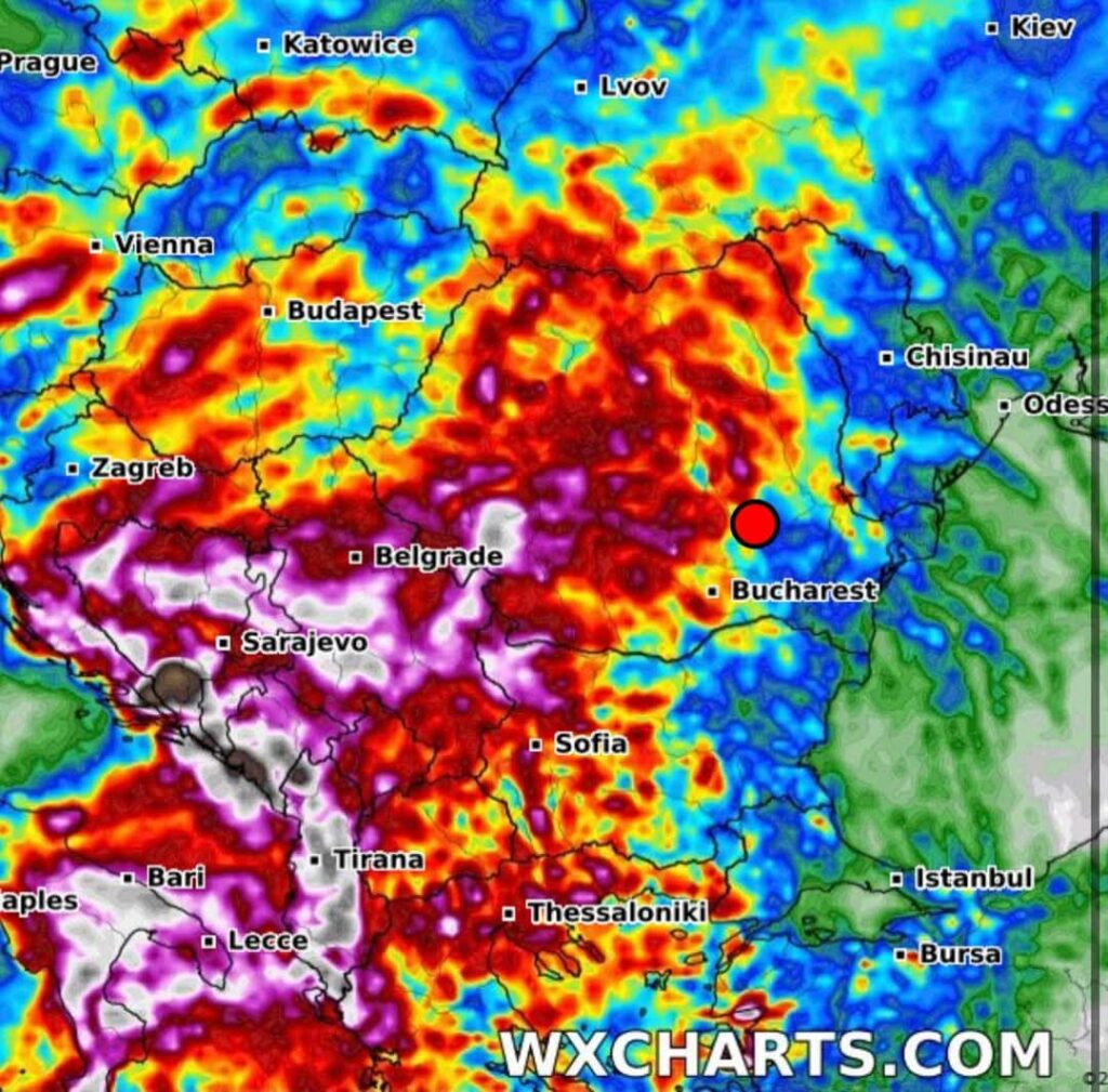 Astăzi, vremea va fi frumoasă în prima parte a zilei, cu cer parțial noros și temperaturi de 15 °C în Târgoviște. Vântul va suflă ușor, cu o viteză de 5 km/h dinspre nord-nord-vest