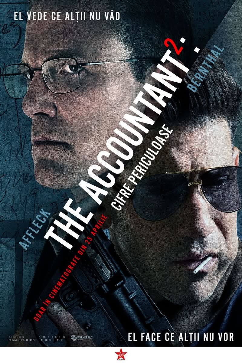 Ben Affleck revine la Cinema Independența din Târgoviște în „The Accountant 2: Cifre Periculoase”.