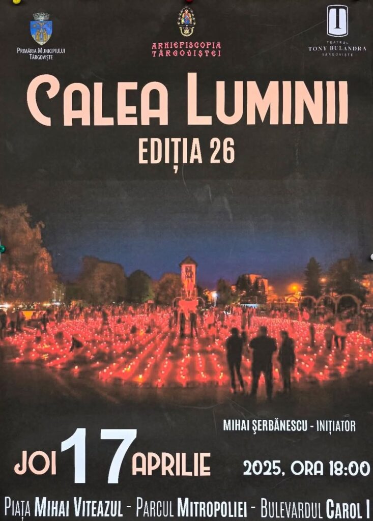 La Târgoviște,  tradiția spiritualitatea și emoția se împletesc din nou în centrul istoric al orașului, printr-unul dintre cele mai iubite și simbolice evenimente ale primăverii