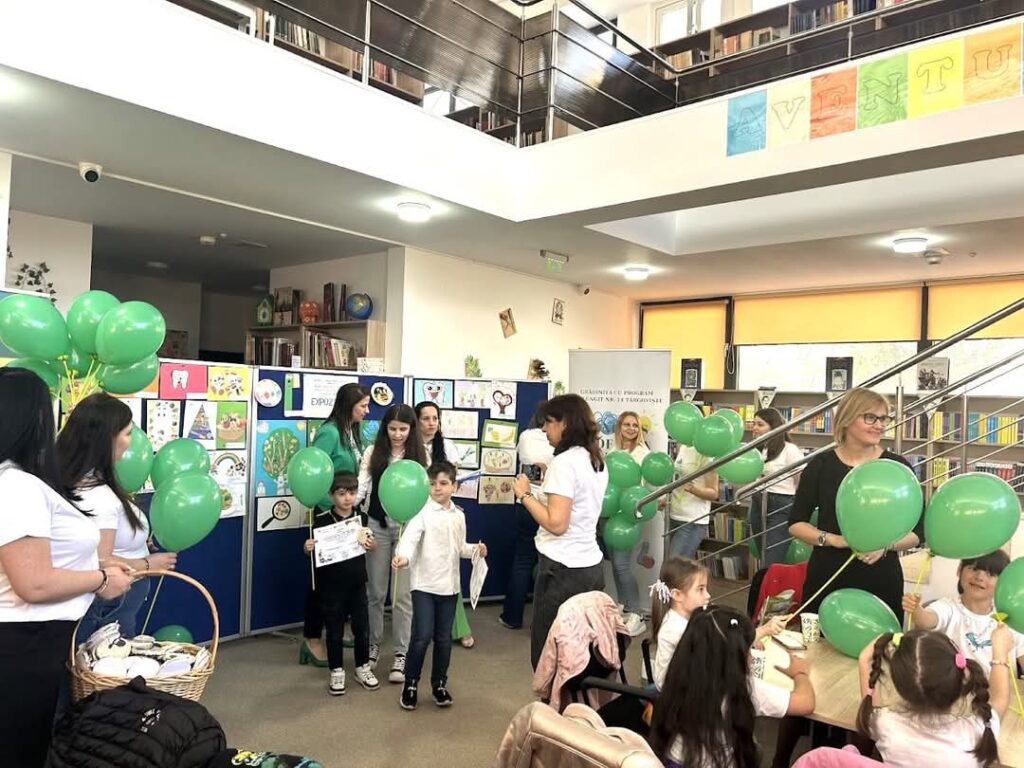 Biblioteca Județeană Dâmbovița – Filiala pentru Copii „Ioan Alexandru Brătescu-Voinești” a fost plină de energie pozitivă și râsete, găzduind Concursul „Sănătatea, bunul cel mai de preț”
