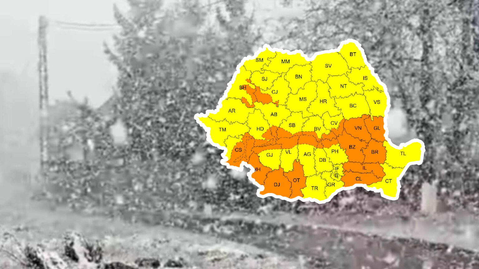 Atenționare meteo pentru județul Dâmbovița, vremea devine foarte capricioasă în următoarele 48 de ore