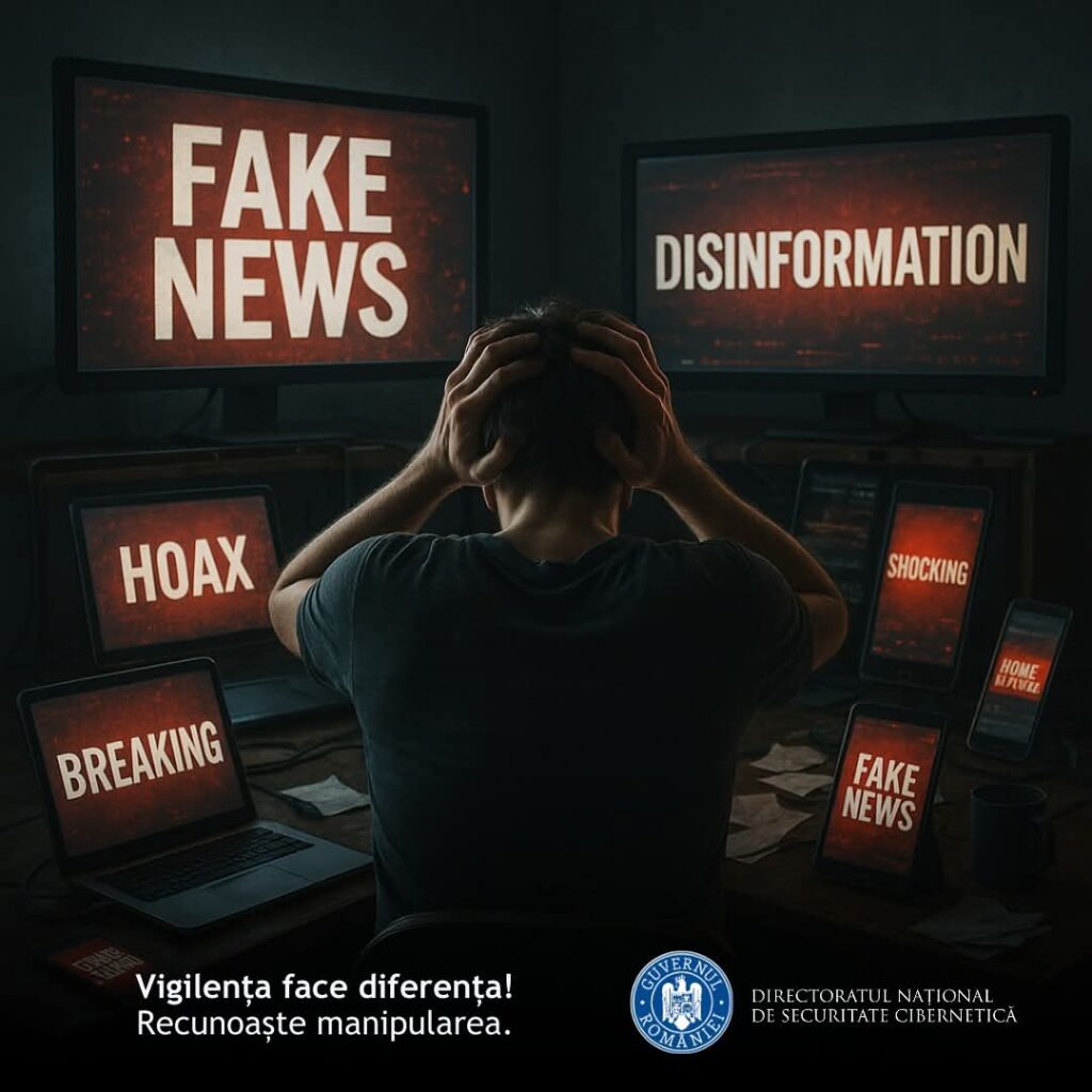 Atenție la dezinformare! Protejează-te în mediul digital Atenție la dezinformare! Protejează-te în mediul digital