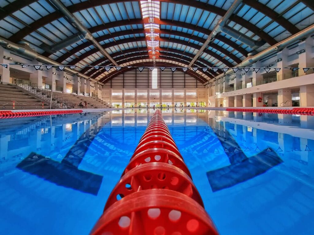 Bazinul de înot de la Complexul Turistic de Natație Târgoviște se redeschide pe 5 mai, după lucrări de igienizare Bazinul de înot din cadrul Complexului Turistic de Natație Târgoviște își redeschide porțile începând de luni, 5 mai, după ce a fost supus unui amplu proces de igienizare și mentenanță tehnică.