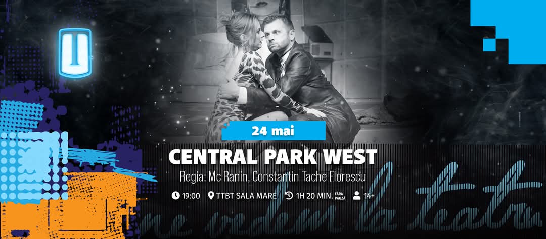 "Central Park West", o comedie captivantă la Teatrul Tony Bulandra din Târgoviște