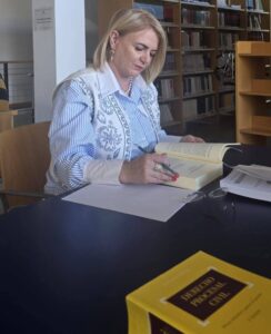 Conf. univ. dr. Claudia Gilia, președintele Senatului Universității Valahia, în vizită academică la Universidad de Castilla-La Mancha