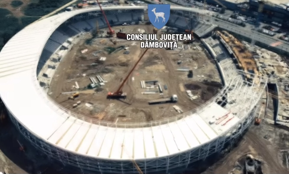Dâmbovița Arena prinde viață, președintele CJ, Corneliu Ștefan: Un vis care devine realitate pas cu pas