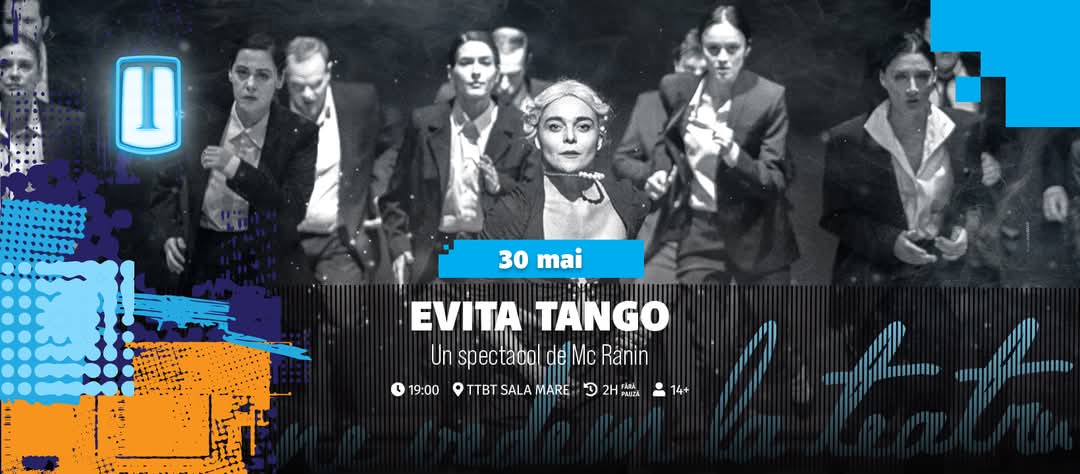 Spectacolul “Evita Tango” la Teatrul Tony Bulandra din Târgoviște