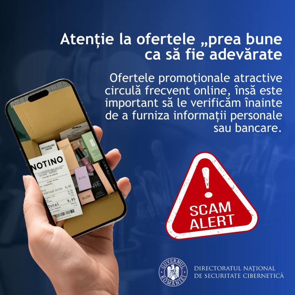 Atenție! O nouă înșelătorie online circulă sub numele Notino – „cutia misterioasă” este o capcană Atenție! O nouă înșelătorie online circulă sub numele Notino – „cutia misterioasă” este o capcană