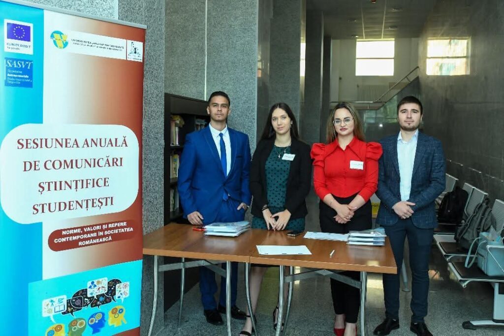 Sesiunea Anuală de Comunicări Științifice Studențești – un succes academic la Facultatea de Drept și Științe Administrative din Târgoviște
