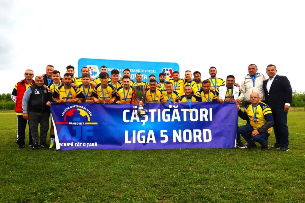 Sportul Vlădeni scrie istorie: A promovat în premieră în Liga a 4-a