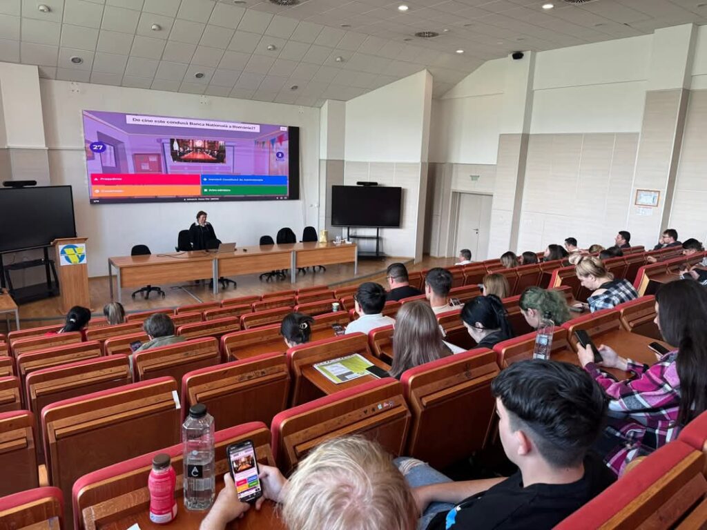 Studenții din Târgoviște, mai pregătiți financiar: Workshop despre rolul BNR și prevenirea fraudelor online la Universitatea Valahia Studenții din Târgoviște, mai pregătiți financiar: Workshop despre rolul BNR și prevenirea fraudelor online la Universitatea Valahia