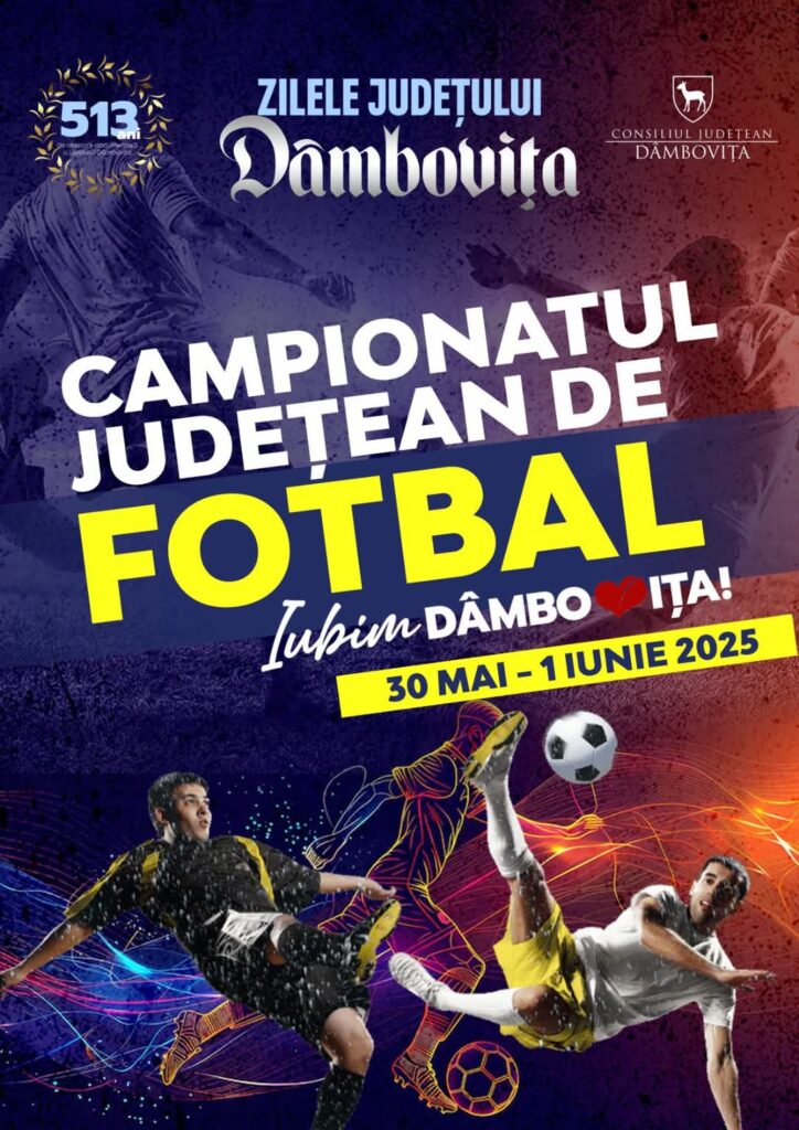 Zilele Județului Dâmbovița: Sărbătoare prin sport, pentru toate vârstele