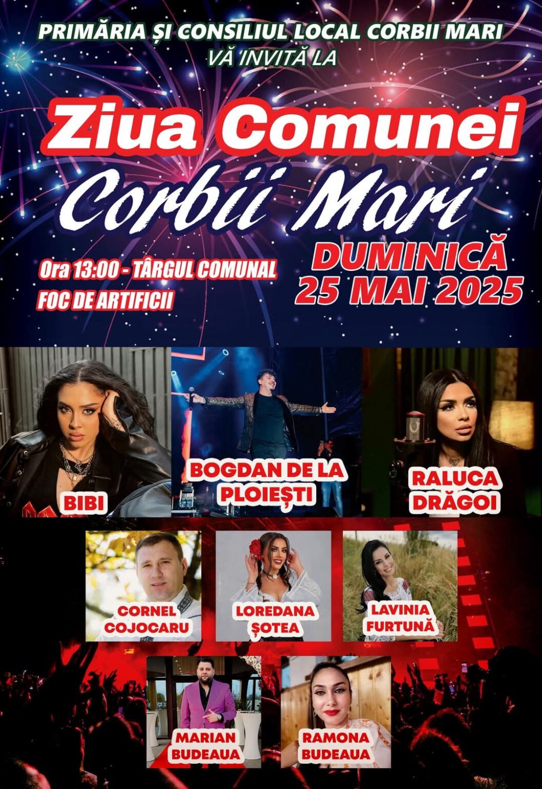 Ziua Comunei Corbii Mari aduce împreună locuitorii în sărbătoare și voie bună