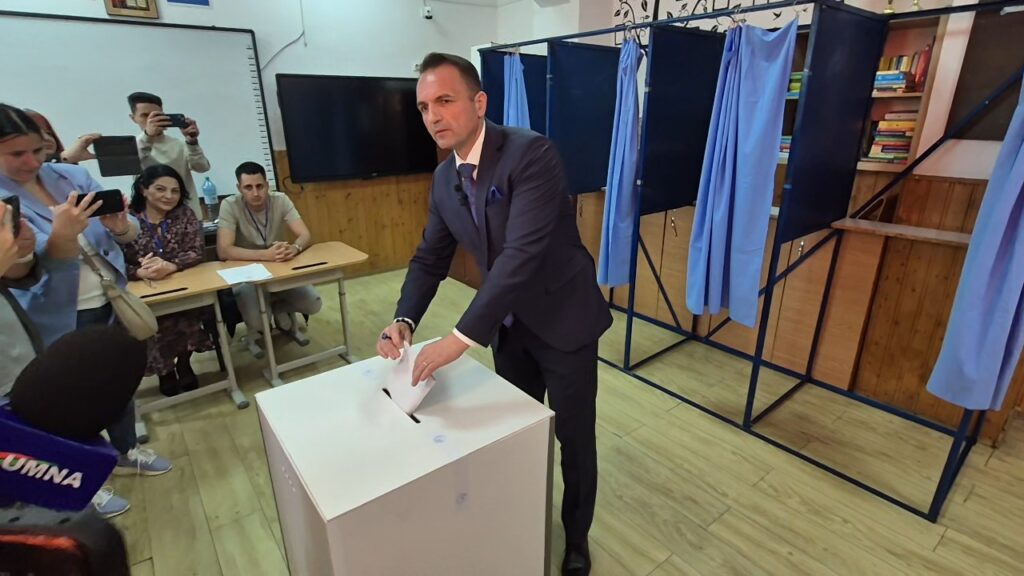 Primarul municipiului Târgoviște, Daniel Cristian Stan: Am votat pentru un viitor mai bun pentru Târgoviște și pentru România