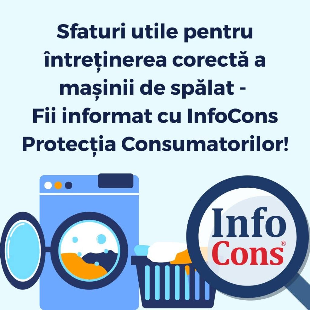 Cum să prelungești viața mașinii de spălat: sfaturi utile de la InfoCons Cum să prelungești viața mașinii de spălat: sfaturi utile de la InfoCons