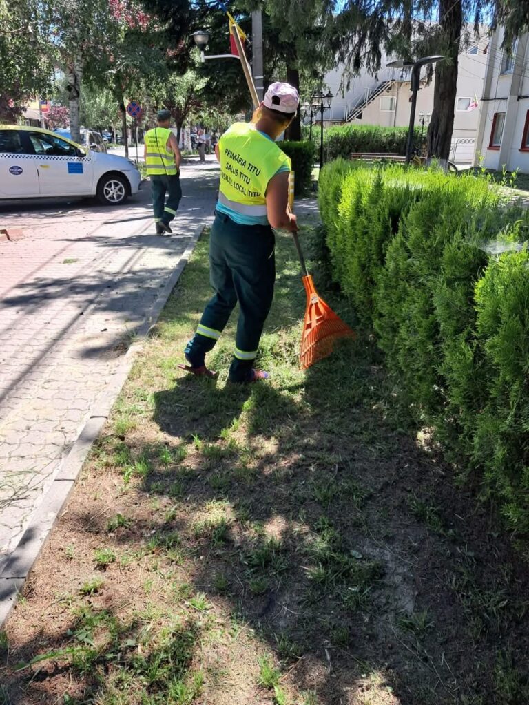 Orașul Titu, în plină transformare: Întreținere, curățenie și lucrări de modernizare în perioada 2–6 iunie