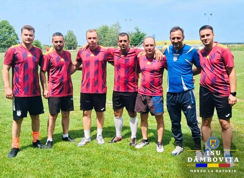 Pompierii din Dâmbovița și-au disputat trofeul Cupei A.S.P.R. la minifotbal!