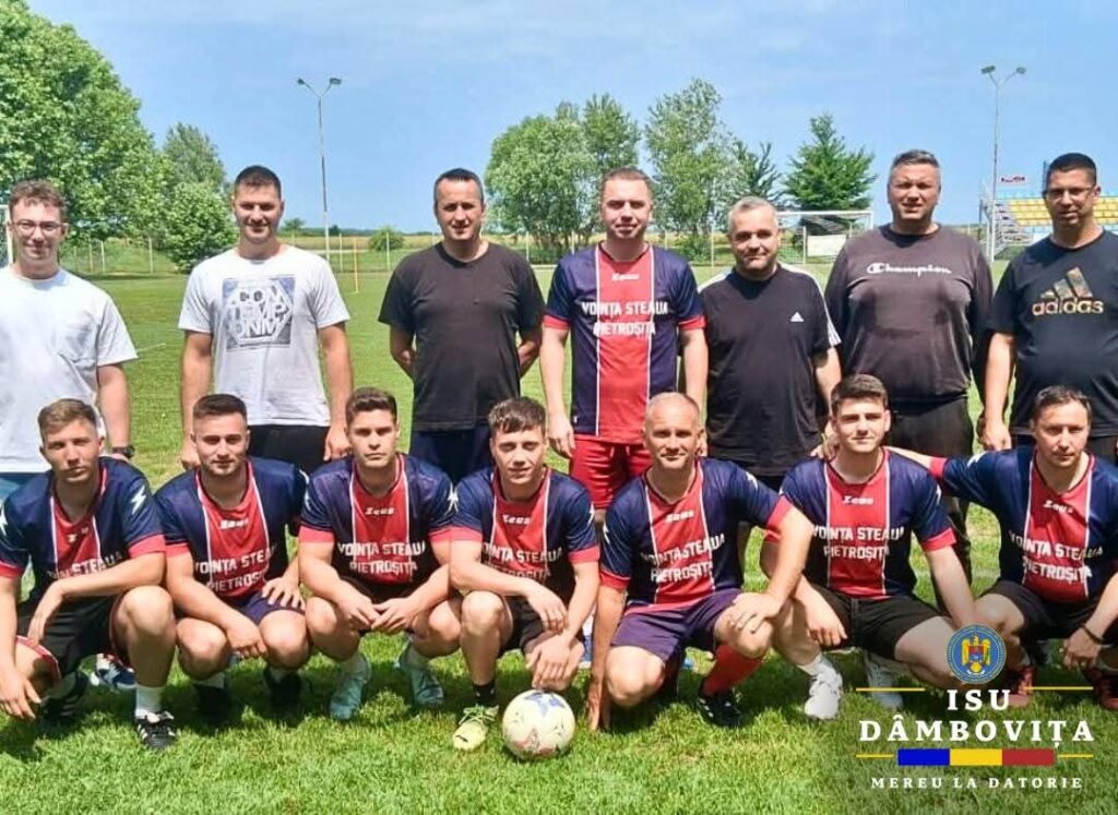 Pompierii din Dâmbovița și-au disputat trofeul Cupei A.S.P.R. la minifotbal!