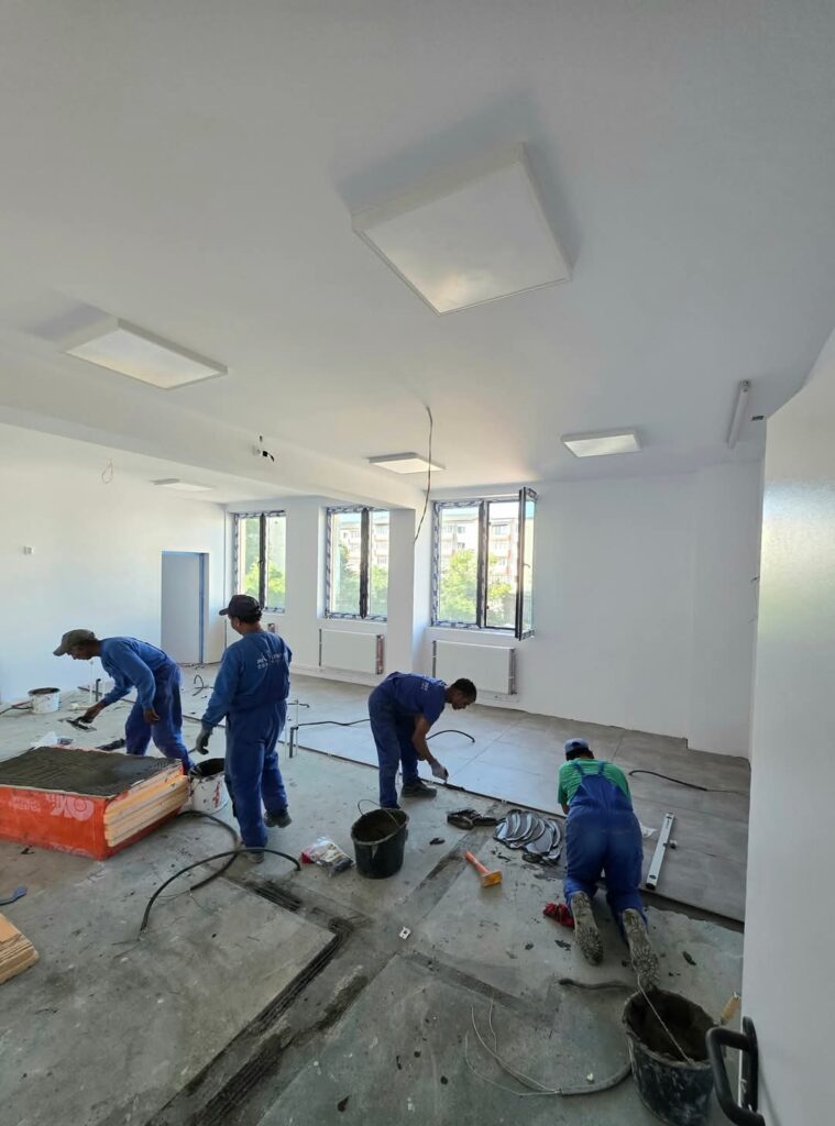 Se lucrează la Școala Gimnazială „Tudor Vladimirescu” din Târgoviște: Investiție de aproape 45 milioane lei pentru extindere și modernizare