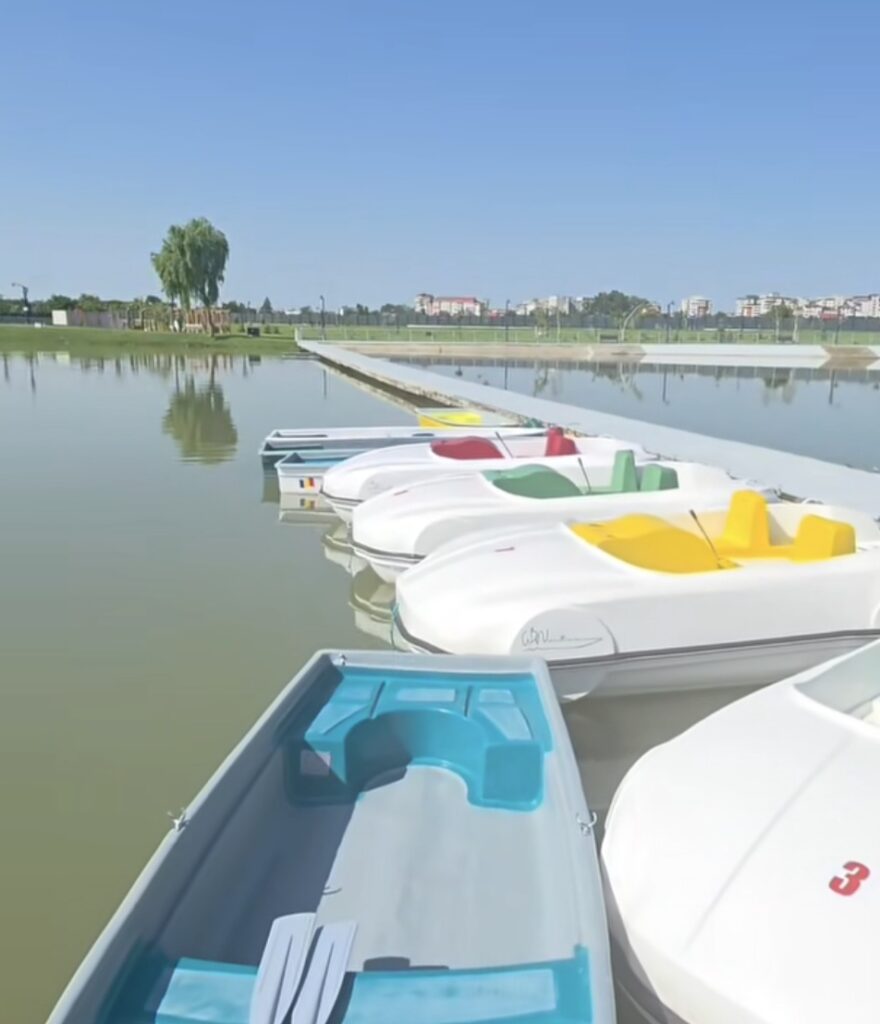 Târgoviște are un nou colț de natură: Lacul de agrement de lângă Complexul de Natație. VIDEO
