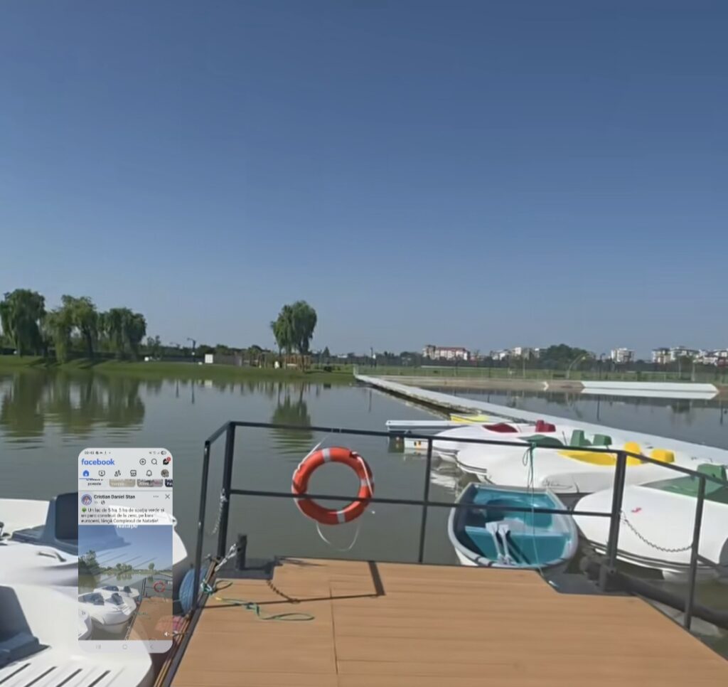 Târgoviște are un nou colț de natură: Lacul de agrement de lângă Complexul de Natație. VIDEO