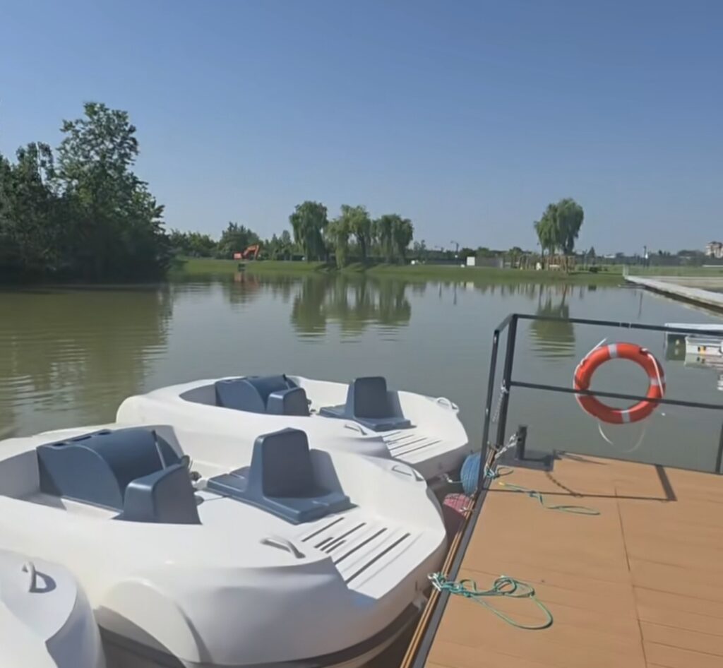 Târgoviște are un nou colț de natură: Lacul de agrement de lângă Complexul de Natație. VIDEO